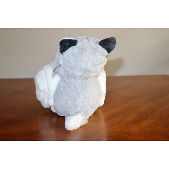 NEW Carters Plush Stuffed Animal Puppy Husky Dog w/ Security Blanket Lovey 26x30 - Picture 3 of 11